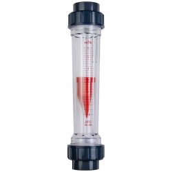 Ротаметр Aquaviva DN25 з муфтовим закінченням d32 мм 300-3000 л/год